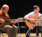 Marc Bélanger, Guitar Teacher, with William Tremblay