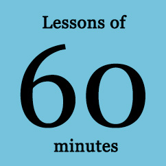 Group Lessons of 60 minutes 